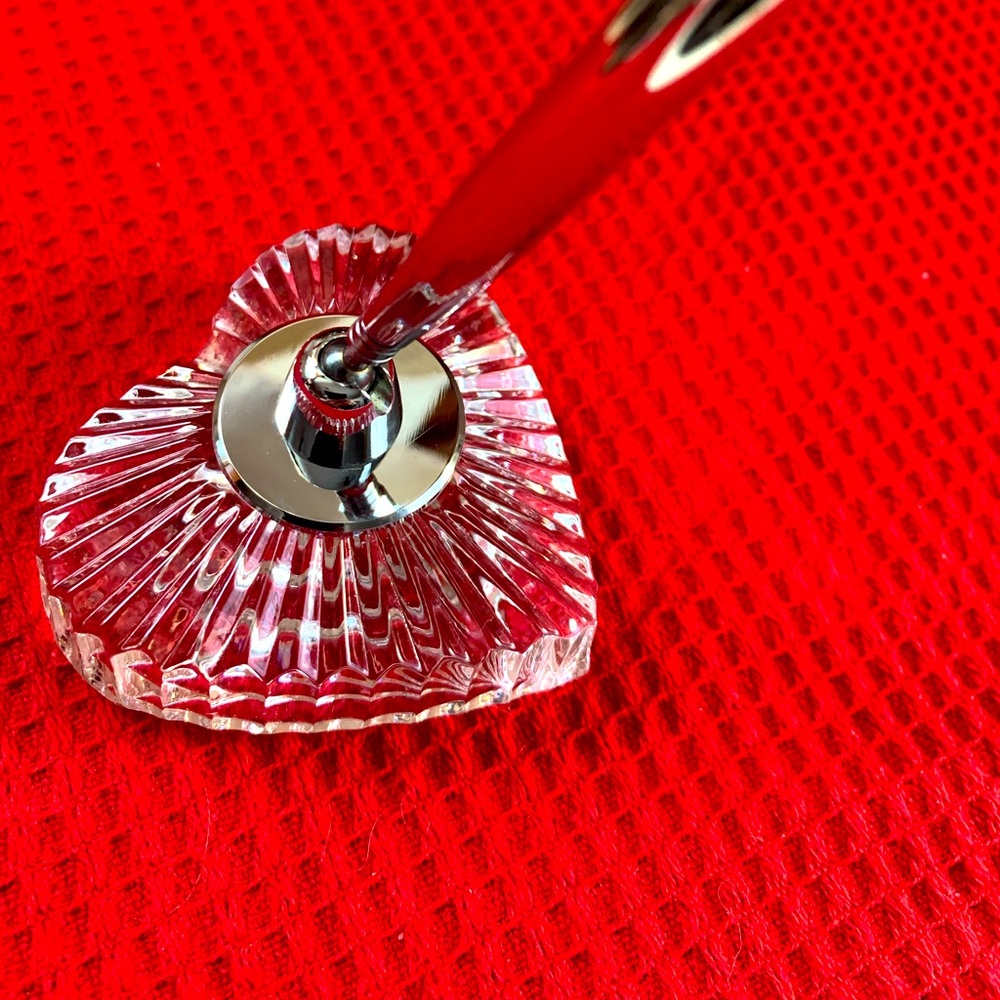 Waterford Crystal pen holder, perfect gift for the classy person in your life!❤️